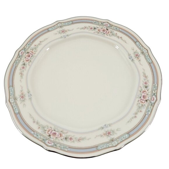 Noritake Rothschild Ivory China Platinum Band Bread & Butter Plates – Set of 4 - Picture 5 of 16